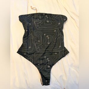 One Piece Desert Print Swimsuit